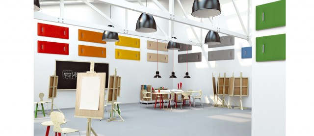 Oversize absorbing wall panels